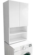 Szafki łazienkowe - Szafka Łazienkowa Wisząca Nad Pralką biała mat - miniaturka - grafika 1