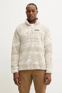 Columbia bluza outdoorowa Rugged Ridge męska kolor beżowy wzorzysta 2135471 - Bluzy męskie - miniaturka - grafika 1