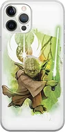 Etui i futerały do telefonów - ERT GROUP etui na telefon Apple Iphone 12 PRO MAX, case oryginalny i oficjalnie licencjonowany przez Star Wars, wzór Yoda 005, optymalnie dopasowane, plecki z TPU - miniaturka - grafika 1