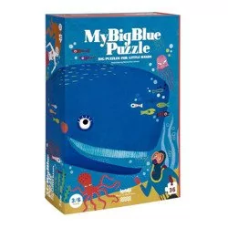 Londji Londji: układanka My Big Blue Puzzle 36 el. - Układanki dla dzieci - miniaturka - grafika 1