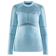Koszulki sportowe damskie - Koszulka damska Craft W Active Intensity LS Rozmiar: L / Kolor: fioletowy - miniaturka - grafika 1