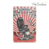 Wyposażenie studia tatuażu - Tablica ozdobna barber B025 - miniaturka - grafika 1