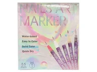 Zabawki kreatywne - Flamastry do malowania paznokci 12 kolorów Adar - zabawka - miniaturka - grafika 1