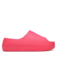 Klapki i japonki damskie - Klapki Hunter S55796-B Różowy - miniaturka - grafika 1