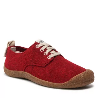 Półbuty damskie - Półbuty KEEN - Mosey Derby 1026809 Red Felt/Birch - grafika 1