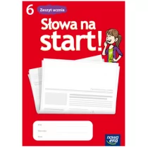 Nowa Era Słowa na start 6 Zeszyt ucznia Materiały pomocnicze. Klasa 6 Szkoła podstawowa Język polski - Marlena Derlukiewicz, Katarzyna Grajewska, Katarzyna Kur - Podręczniki dla szkół podstawowych - miniaturka - grafika 1