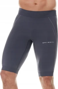 Brubeck LB10140A Spodnie 1/2 męskie RUNNING FORCE szary XXL - Spodnie sportowe męskie - miniaturka - grafika 1