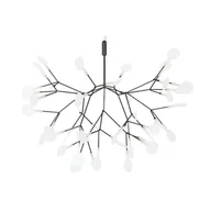 Lampy sufitowe - Lampa wisząca FLORA 72 czarna - LED, metal XCP8245-72.BLACK - miniaturka - grafika 1