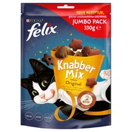Przysmaki dla kotów - 2 + 1 gratis! Felix przysmaki dla kota, różne rodzaje - Knabber Mix - Original, 3 x 330 g| Dostawa i zwrot GRATIS od 99 zł - miniaturka - grafika 1