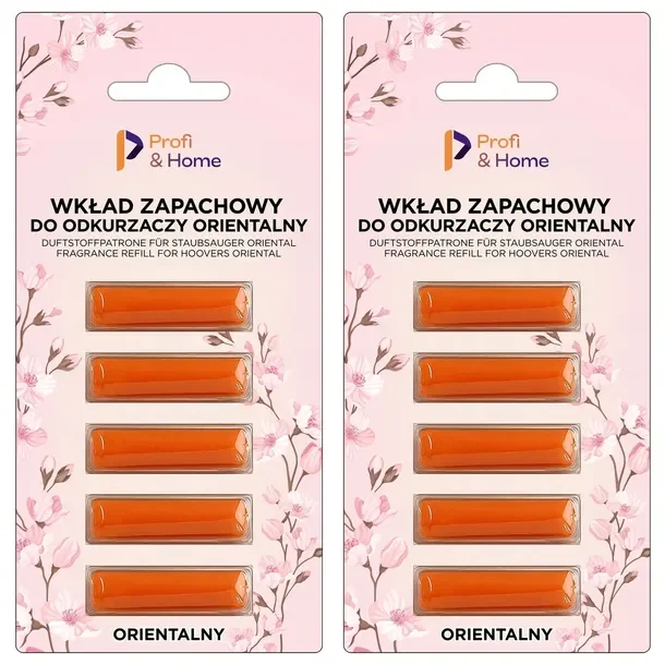 Zapach do odkurzacza Orientalny Wkład zapachowy Pałeczki 10szt - Profi&Home
