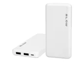 Powerbanki - BLOW POWER BANK 10000MAH BIAŁY PB10A - miniaturka - grafika 1