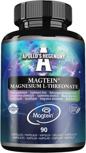 APOLLO'S HEGEMONY MAGTEIN® MAGNESIUM L-THREONATE TREONIAN MAGNEZU 90 KAPSUŁEK - Witaminy i minerały - miniaturka - grafika 1