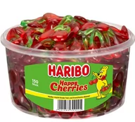 Żelki - Haribo Żelki Happy Cherries Wiśnie 150Szt - miniaturka - grafika 1