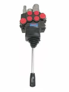 Rozdzielacz hydrauliczny Presko P40-2-OT-QW, 2-sekcyjny PŁYWAJĄCA, ZATRZASK JOY - Akcesoria do hydrauliki siłowej - miniaturka - grafika 1
