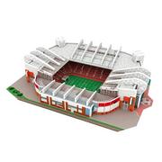 Puzzle - Mini stadion piłkarski - OLD TRAFFORD - Manchester United FC - Puzzle 3D 46 elementów - miniaturka - grafika 1
