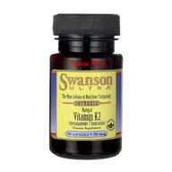 Witaminy i minerały - SWANSON Witamina K2 50 mcg / 30 kaps. - Suplement diety SWU671 - miniaturka - grafika 1