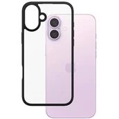 Etui i futerały do telefonów - Etui PANZERGLASS HardCase do Apple iPhone 16 Plus Przezroczysto-czarny - miniaturka - grafika 1