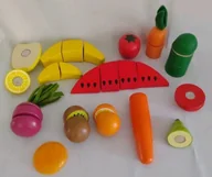 Zabawki AGD - MELISSA & DOUG playset Cutting Food - miniaturka - grafika 1