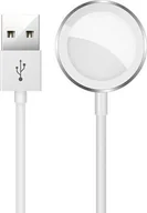 Kable USB - Kabel USB OEM MAGNETYCZNY KABEL DO ŁADOWANIA APPLE WATCH, WHITE / BIAŁY - miniaturka - grafika 1