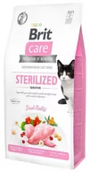Sucha karma dla kotów - Brit Care Cat Sterilised Sensitive 0,4 kg - miniaturka - grafika 1