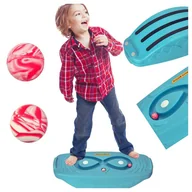 Skoczki dla dzieci - Bujak Wielofunkcyjna Deska Do Balansowania Dzieci Montessori Z Labiryntem - miniaturka - grafika 1