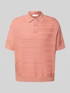 Koszulki męskie - Koszulka polo o kroju relaxed fit z czystej bawełny model ‘FOAM’ - miniaturka - grafika 1