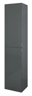 Szafki łazienkowe - Elita 168314 SŁUPEK FOR ALL 40 2D ANTHRACITE HG PDW - miniaturka - grafika 1