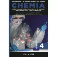 Pomoce naukowe - Chemia. Matura 2002-2018. Tom 4. Zbiór arkuszy egzaminacyjnych z kluczem. Zestaw ćwiczeń laboratoryjnych Outlet - miniaturka - grafika 1