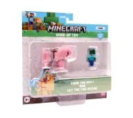 Gadżety dla graczy - PMI Kids World Minecraft Wind-Up Toy Baby Zombie Pig - miniaturka - grafika 1