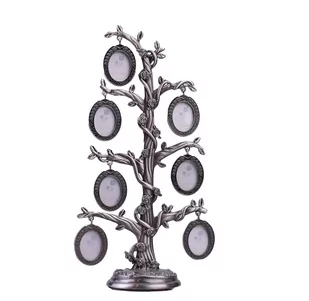 Ramka drzewko genealogiczne 7 zdjęć 3x4 - Ramki na zdjęcia - miniaturka - grafika 1