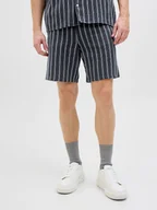 Spodenki męskie - Jack & Jones Szorty "Jaiden" w kolorze granatowym - miniaturka - grafika 1