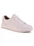Sneakersy męskie - Clarks Sneakersy Un Costa Lace 261401647 Biały - miniaturka - grafika 1