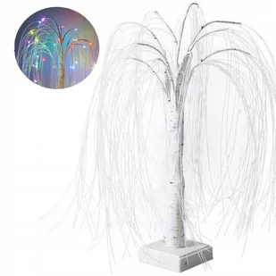 CHOINKA LED Ozdobna DRZEWKO SZCZĘŚCIA ŚWIĄTECZNE Lampki DEKORACJA Wierzba - Oświetlenie świąteczne - miniaturka - grafika 1