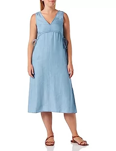 s.Oliver Damska sukienka jeansowa, niebieski, 46 - Sukienki - miniaturka - grafika 1