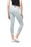 Spodnie damskie - WRANGLER CROP ZIP STAYIN LIGHT W225X796D 32/32 - miniaturka - grafika 1