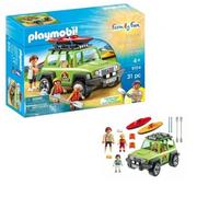 Samochody i pojazdy dla dzieci - PLAYMOBIL 9154 kempingowy samochód terenowy, wielokolorowy - miniaturka - grafika 1