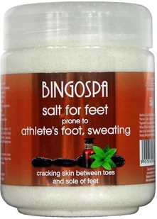 BingoSpa Sól do stóp ze skłonnościami do grzybicy i pocenia - BingoSpa Salt For Feet Sól do stóp ze skłonnościami do grzybicy i pocenia - BingoSpa Salt For Feet - Pielęgnacja stóp - miniaturka - grafika 2