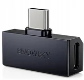 Wzmacniacze słuchawkowe - FiiO x SNOWSKY Tiny A - black - Wzmacniacz słuchawkowy z DAC USB-C + 3.5mm port - miniaturka - grafika 1