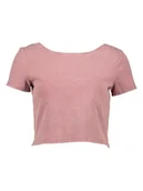 Koszulki i topy damskie - ONLY Koszulka w kolorze jasnoróżowym - miniaturka - grafika 1