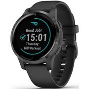 Smartwatch - Garmin Vívoactive 4S Czarny (010-02172-13) - miniaturka - grafika 1