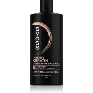 Syoss szampon do włosów łamliwych Keratin 440ml - Szampony do włosów - miniaturka - grafika 1