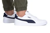Trampki męskie - PUMA Męskie trampki Shuffle White Navy, rozmiar 10 - miniaturka - grafika 1