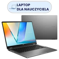 Laptopy - ASUS VivoBook 14F TP3407SA-QL006W 14" OLED U7-258V 32GB 1TB SDD Windows 11 Home Szary TP3407SA-QL006W - miniaturka - grafika 1