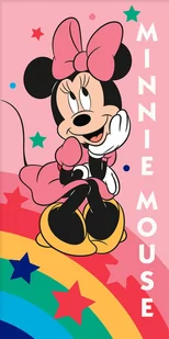 Ręcznik Myszka Minnie 70x140 kąpielowy plażowy BrandMac - Okrycia kąpielowe dla dzieci - miniaturka - grafika 1