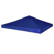 Pawilony ogrodowe - vidaXL vidaXL Zadaszenie namiotu ogrodowego 270 g/m Ciemnoniebieskie 3 x m - miniaturka - grafika 1