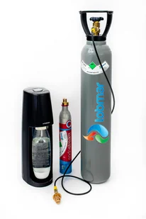 Zestaw Butla Gazowa Butle 6kg CO2 Dwutlenek Węgla Adapter Przewód Wąż Soda - Akcesoria i części AGD - miniaturka - grafika 1