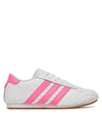 Buty dla dziewczynek - adidas Sneakersy Taekwondo JR6805 Biały - miniaturka - grafika 1