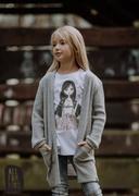 Swetry damskie - All For Kids, Kardigan dziewczęcy, rozmiar 104/110 - miniaturka - grafika 1