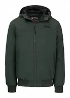 Kurtki męskie - Kurtka zimowa męska Pit Bull Balboa II ciemno zielona S - miniaturka - grafika 1