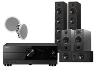 Kino domowe - Yamaha RX-A2A (czarny) + Diva 6 + 3 + 7 (czarny) + RD 260 - miniaturka - grafika 1